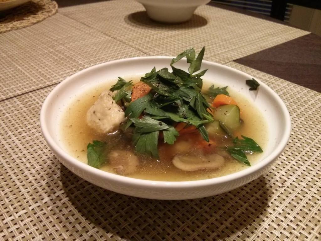 chicken quenelle soup joy she cooks.